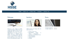 Desktop Screenshot of hsseconsult.com
